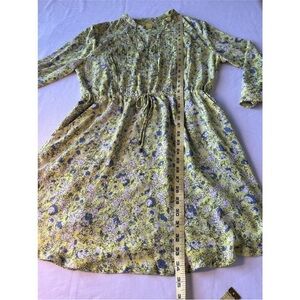 Floral Anthropologie dress